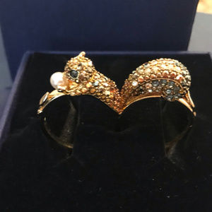 Swarovski squirrel ring discount